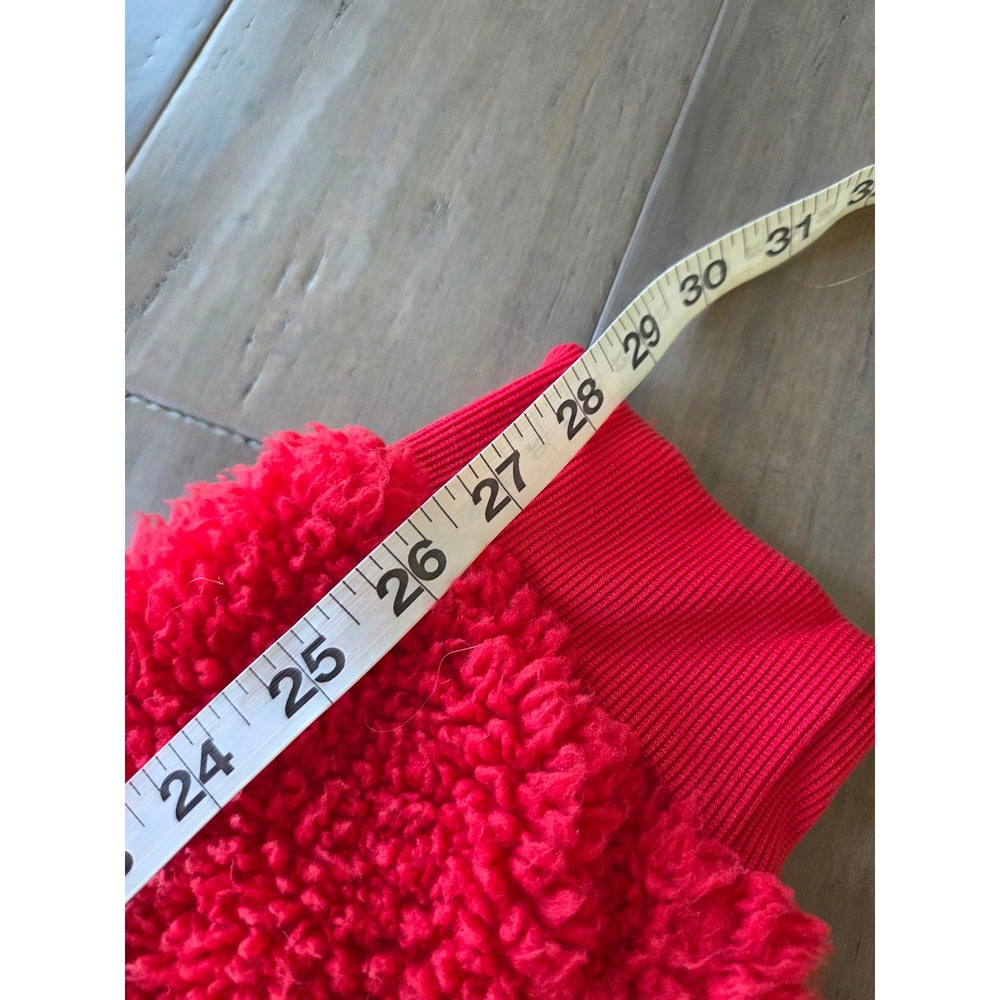 NFL Team Apparel Kansas City Chiefs Sherpa Fleece Hooded Union Suit Red Unisex - Picture 11 of 11